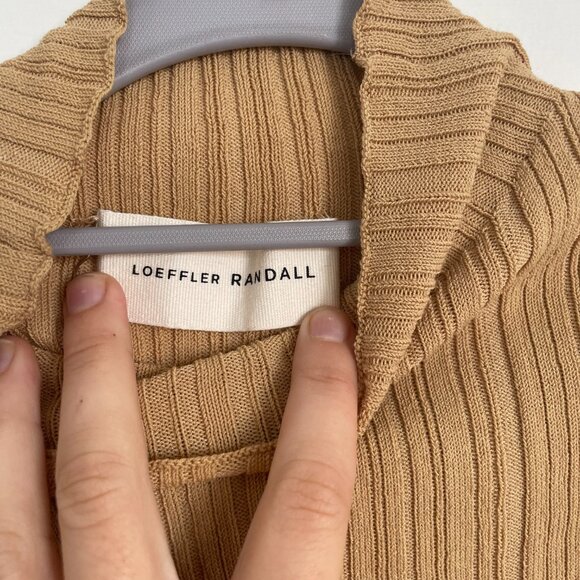 Loeffler Randall Crinkle Turtleneck (S) - Picture 2 of 2